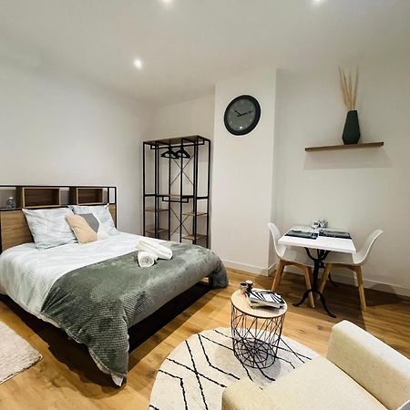 La Ruche Arrageoise - Parking Gratuit - Cozy - Grand Lit - Long Sejour Apartment Arras Luaran gambar
